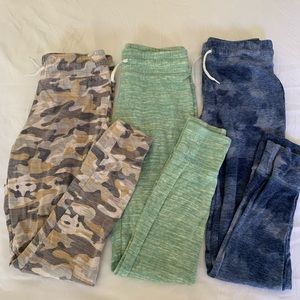 Kids joggers, 3 pairs, size L (10/12)